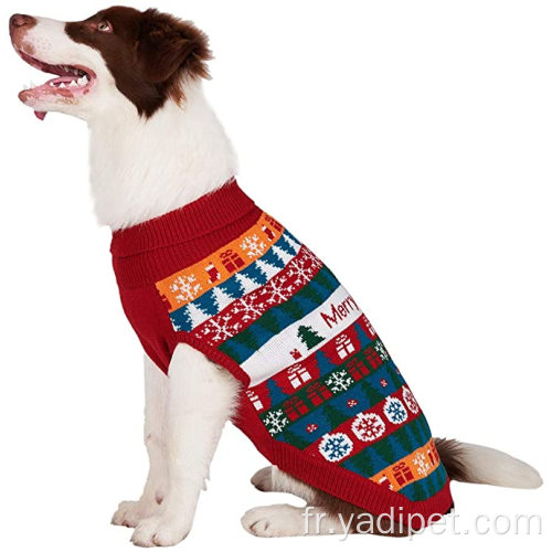 Pull de Noël pour chien Pulls pour animaux de compagnie